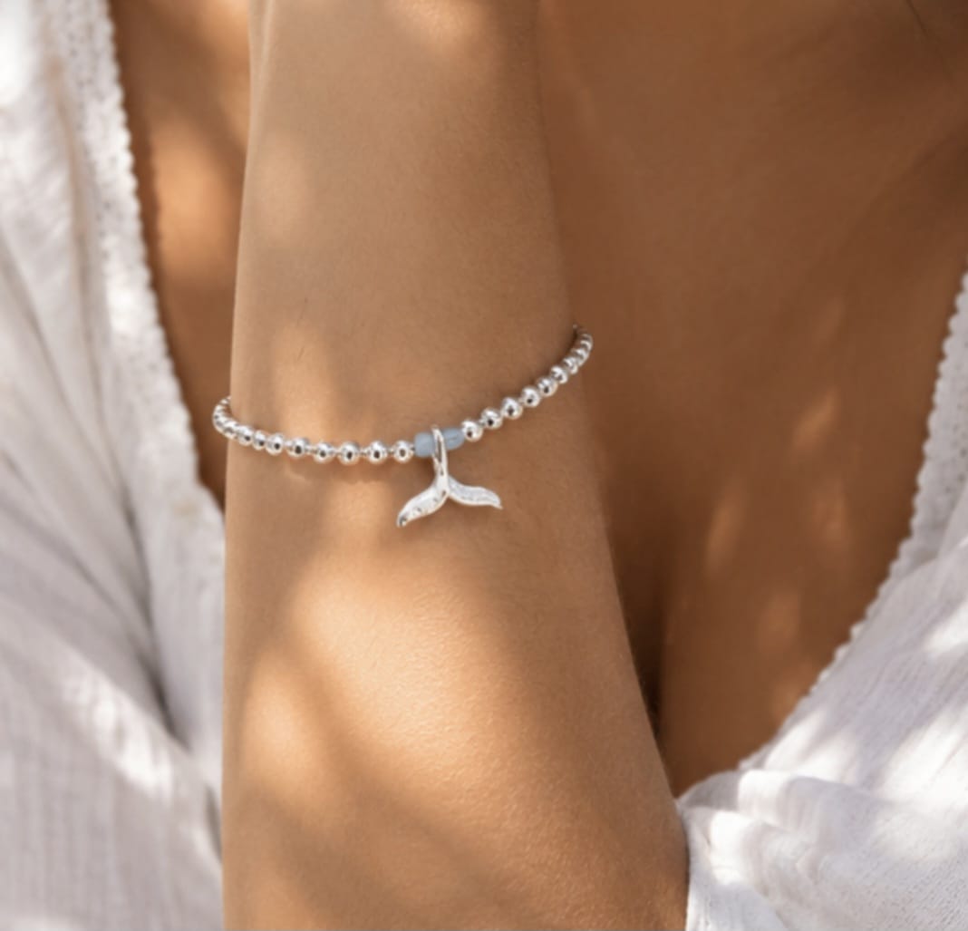 Sterling Silver Beaded